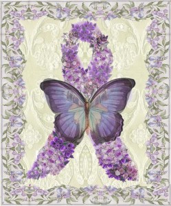 HMD Purple Butterfly- Seizure Disorders and Fibromyalgia